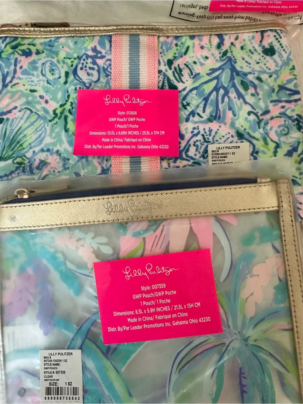 NWT Lilly Pulitzer Accessory Set - Picture 4 of 8